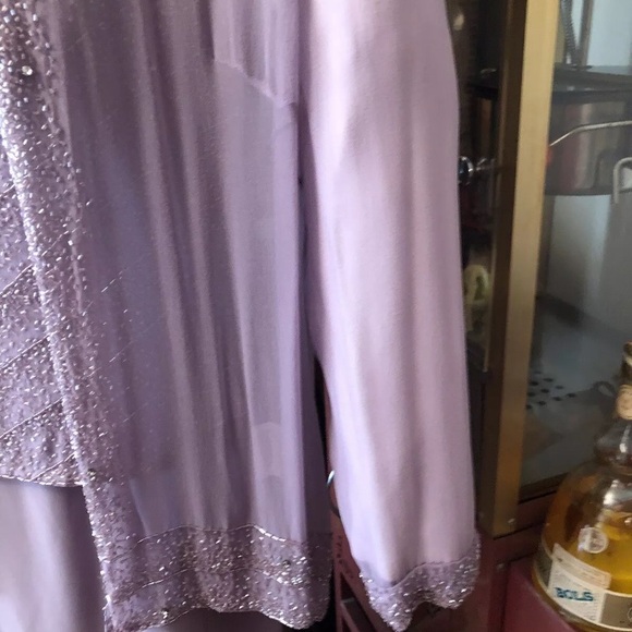 Elegance Montage Collection Mini Cheri Gown Size 12 Lavender - Picture 4 of 16